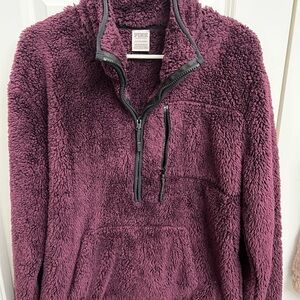 Victoria's Secret Deep Purple Teddy Jacket